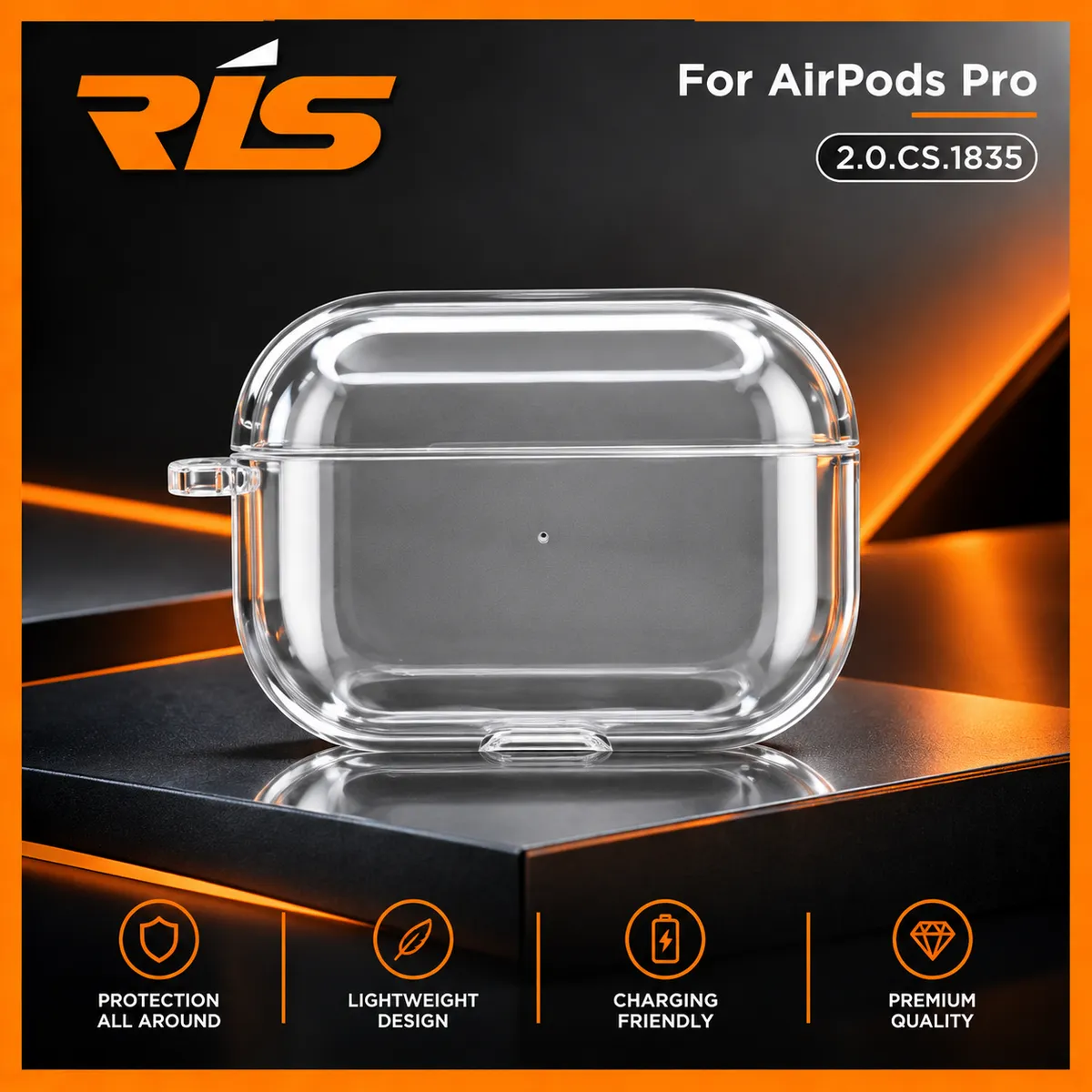 Case Airpods Pro Clear Tebal