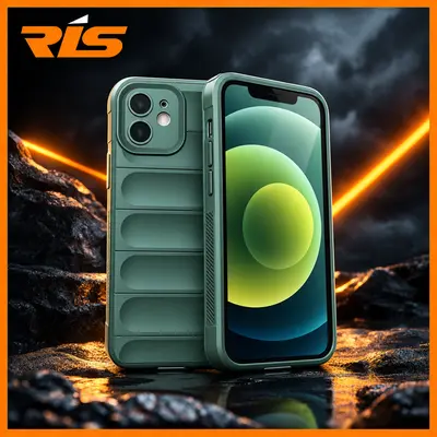 Softcase iPhone 11 Invisible Airbag Deep Matte Finger Grip with Bludru
