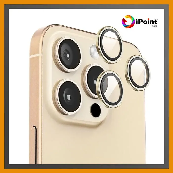 SPOTLITE iPhone 14 Pro / 14 Pro Max Premium High Definition Back Camera Lens Protector Dengan alat pembuka dan alat pemandu pemasangan, Anti Reflection