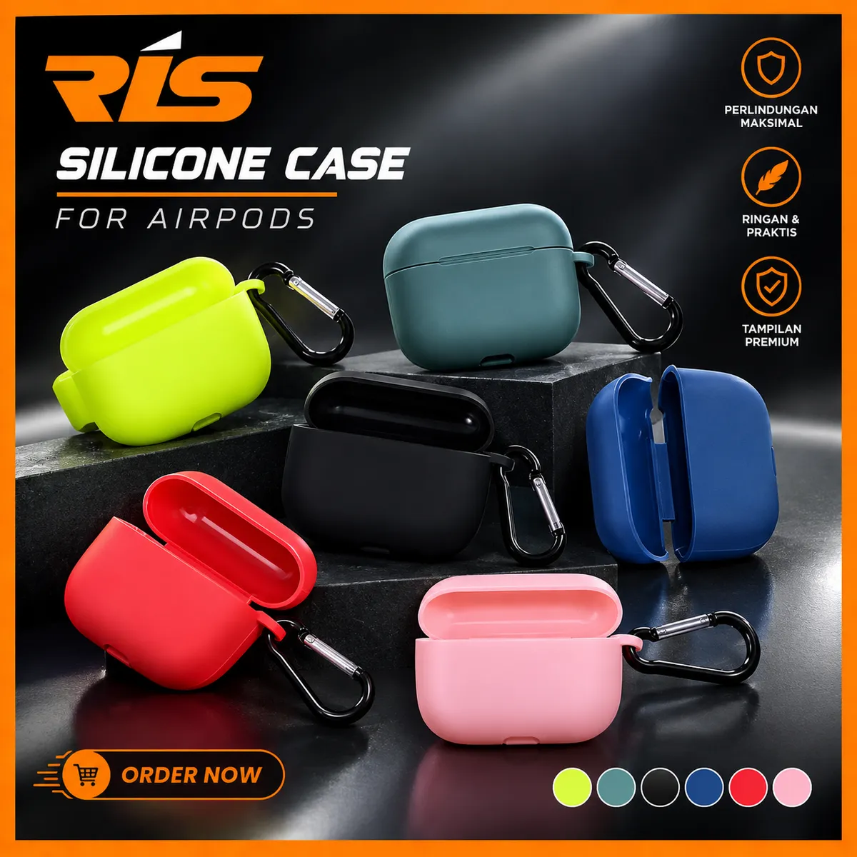 Case Silicon for Airpods Pro