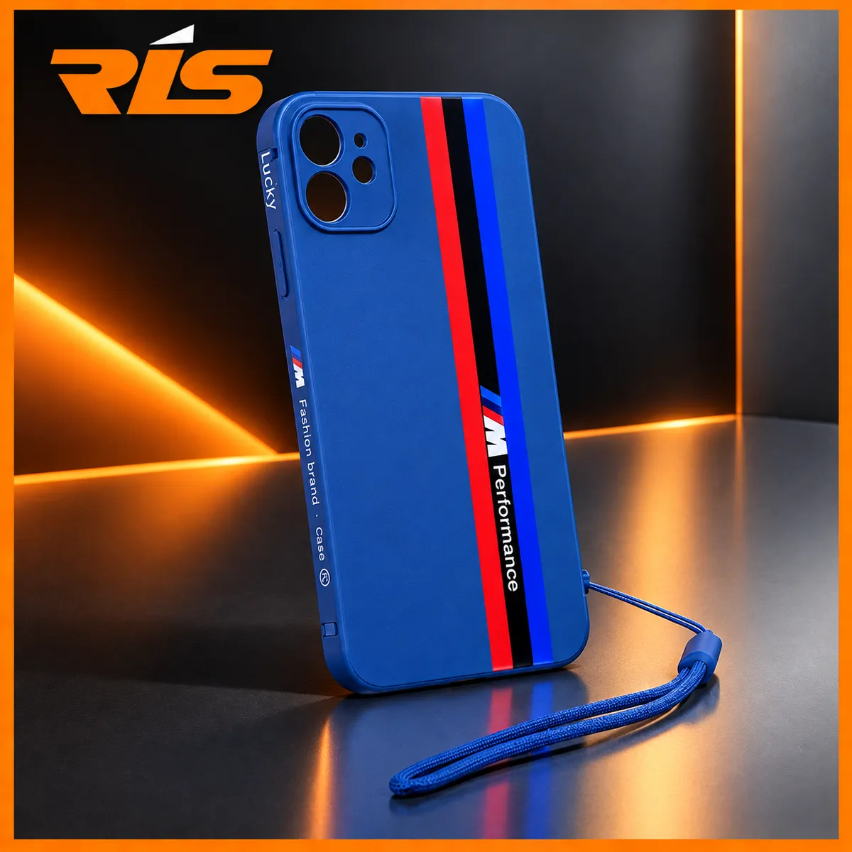 Case iPhone 7 - 12 Series Hand Strap Car Performance Design