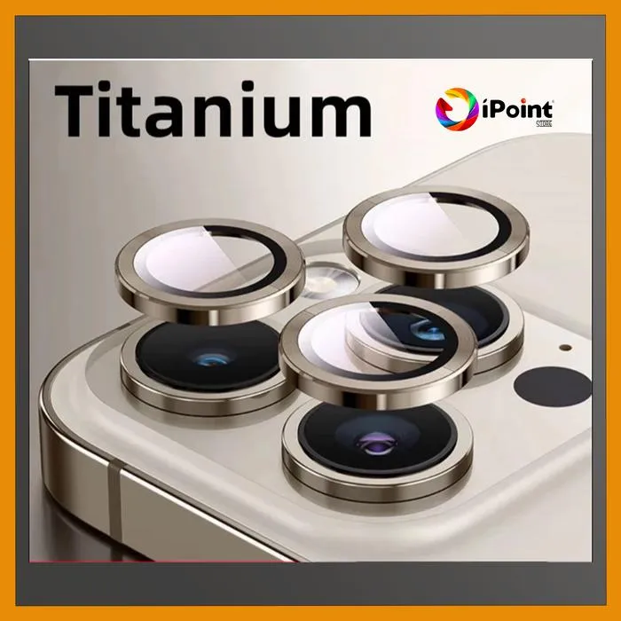 iPhone 16 Pro / 16 ProMax Metal Ring Camera Kamera anti gores camera protector camera pelindung camera
