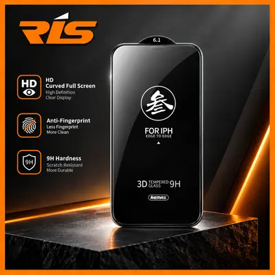 Remax GL-27 Premium iPhone 13 / 13 Pro / 14 6.1" Tempered Glass Anti-Scratch Fingerprint HD
