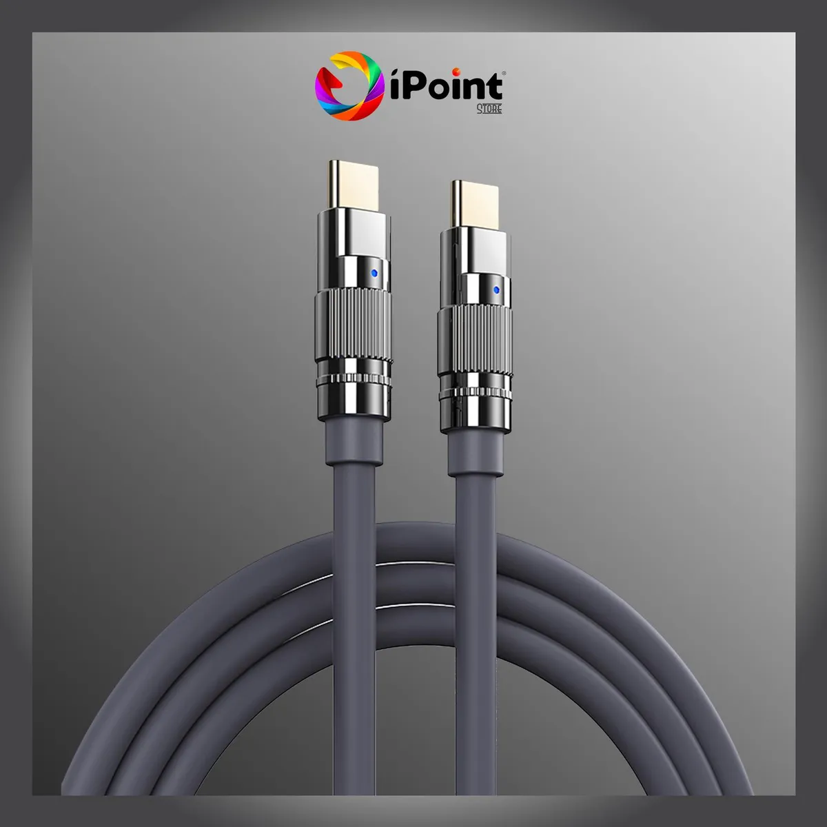 REMAX Type-C to Type-C Cable Data+Charge 100W Zinc Alloy WEFON Series - 1.2 Meter