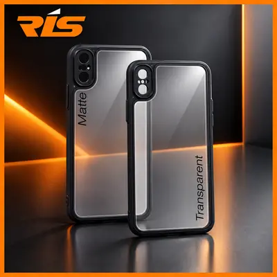Softcase iPhone X - 13 Series Silikon Lens Protection Transparant