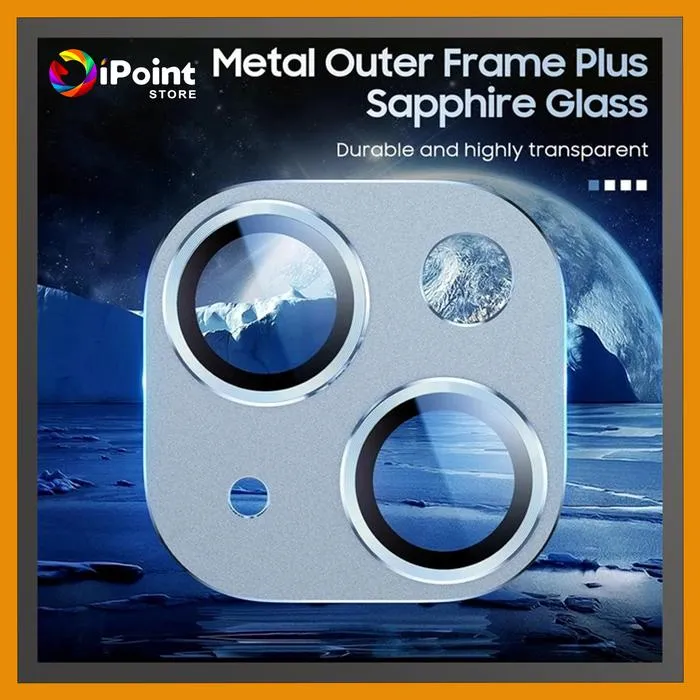 Metal Camera Full Lens Protector For iPhone 15 / 15 PLUS