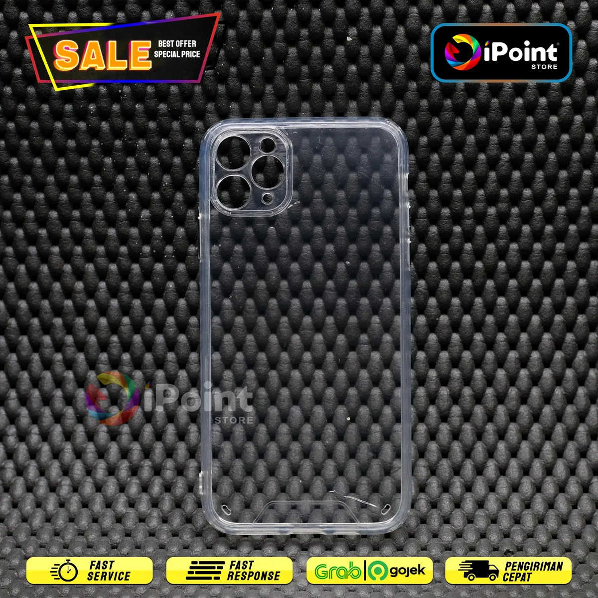 Case iPhone Space Military Drop Test With lens Protect Clear