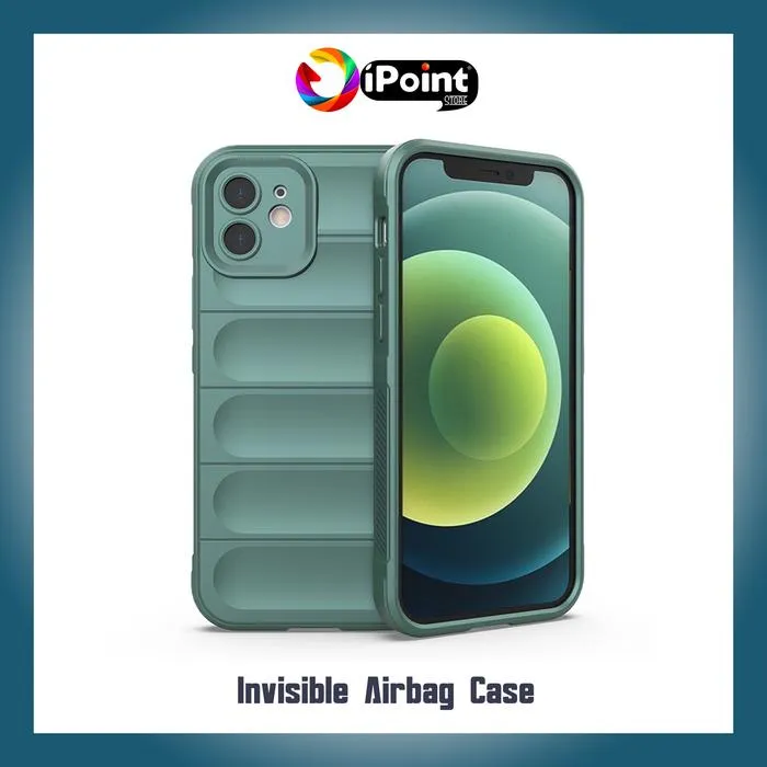 Softcase iPhone 11 Invisible Airbag Deep Matte Finger Grip with Bludru
