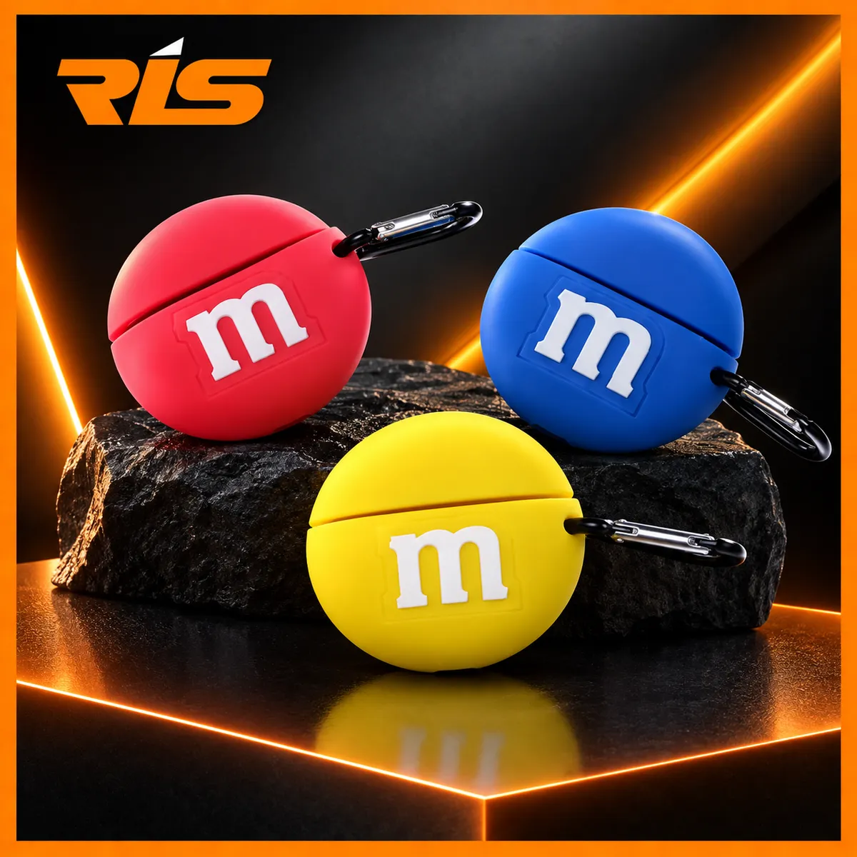 Case Airpods Pro Model Permen Coklat Warna Warni