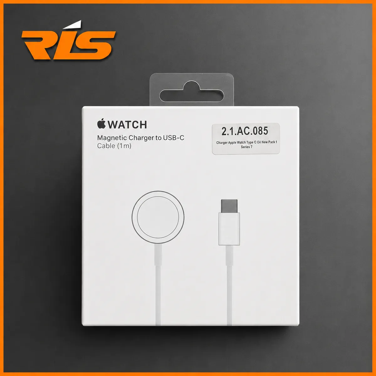 Charger Apple Watch USB-C Magnetic Fast Charger Original New Pack (Series 7 / 8 / 9 / Ultra)
