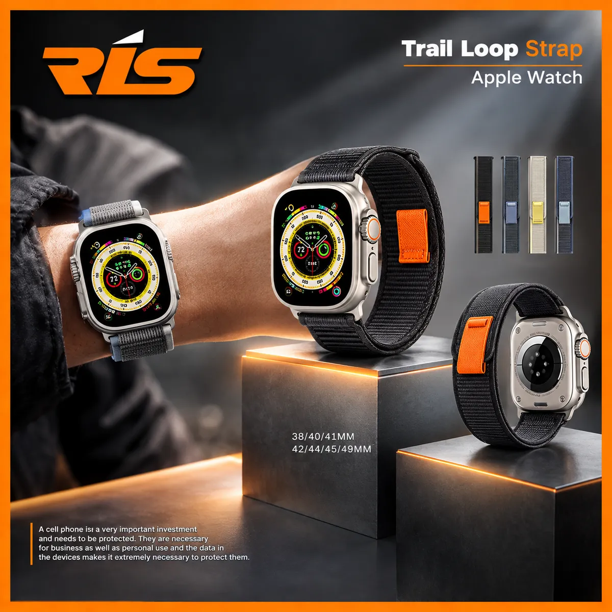 Apple Watch iWatch Trail Loop Nylon Strap Premium