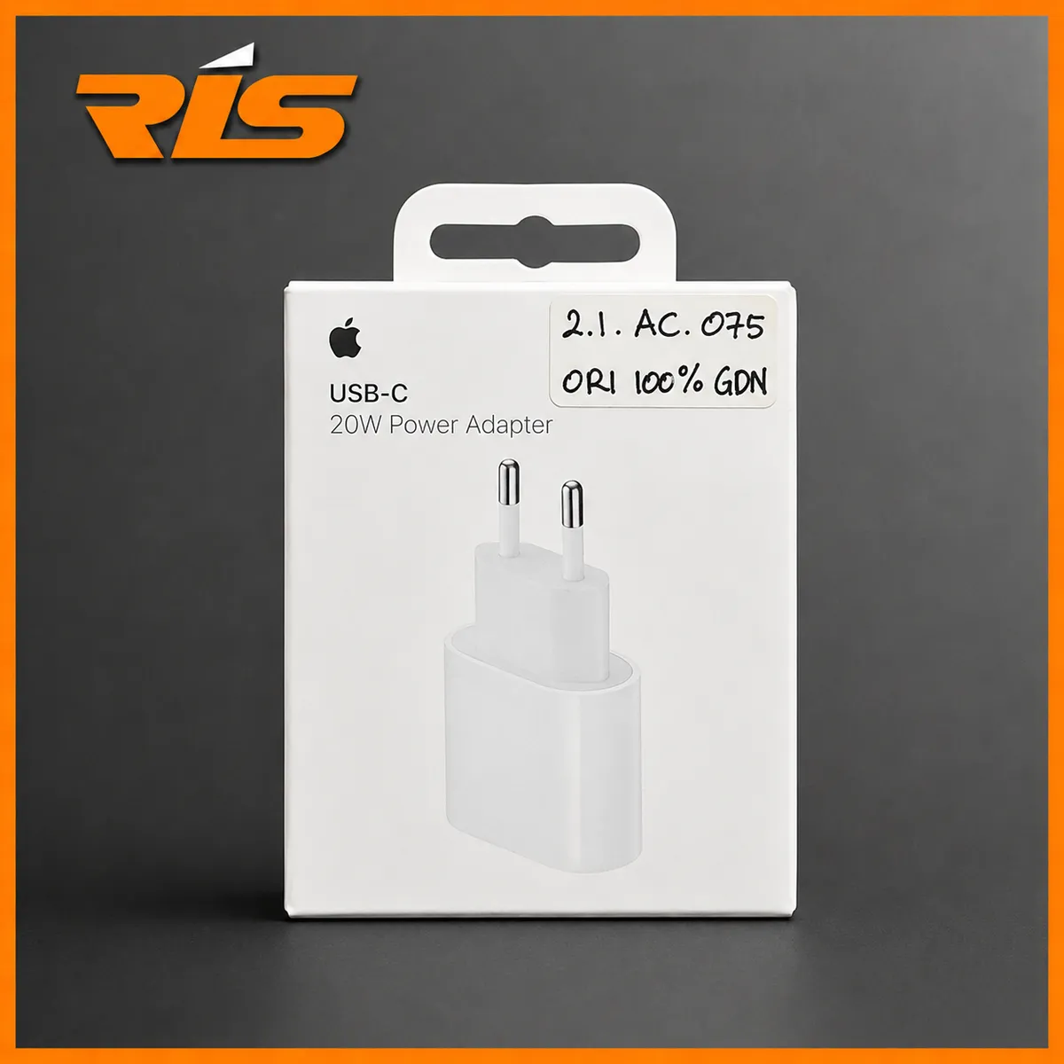 Adaptor iPhone 20W USB-C Power Adapter Original Resmi GDN (Global Danapati Niaga / Blibli Group)