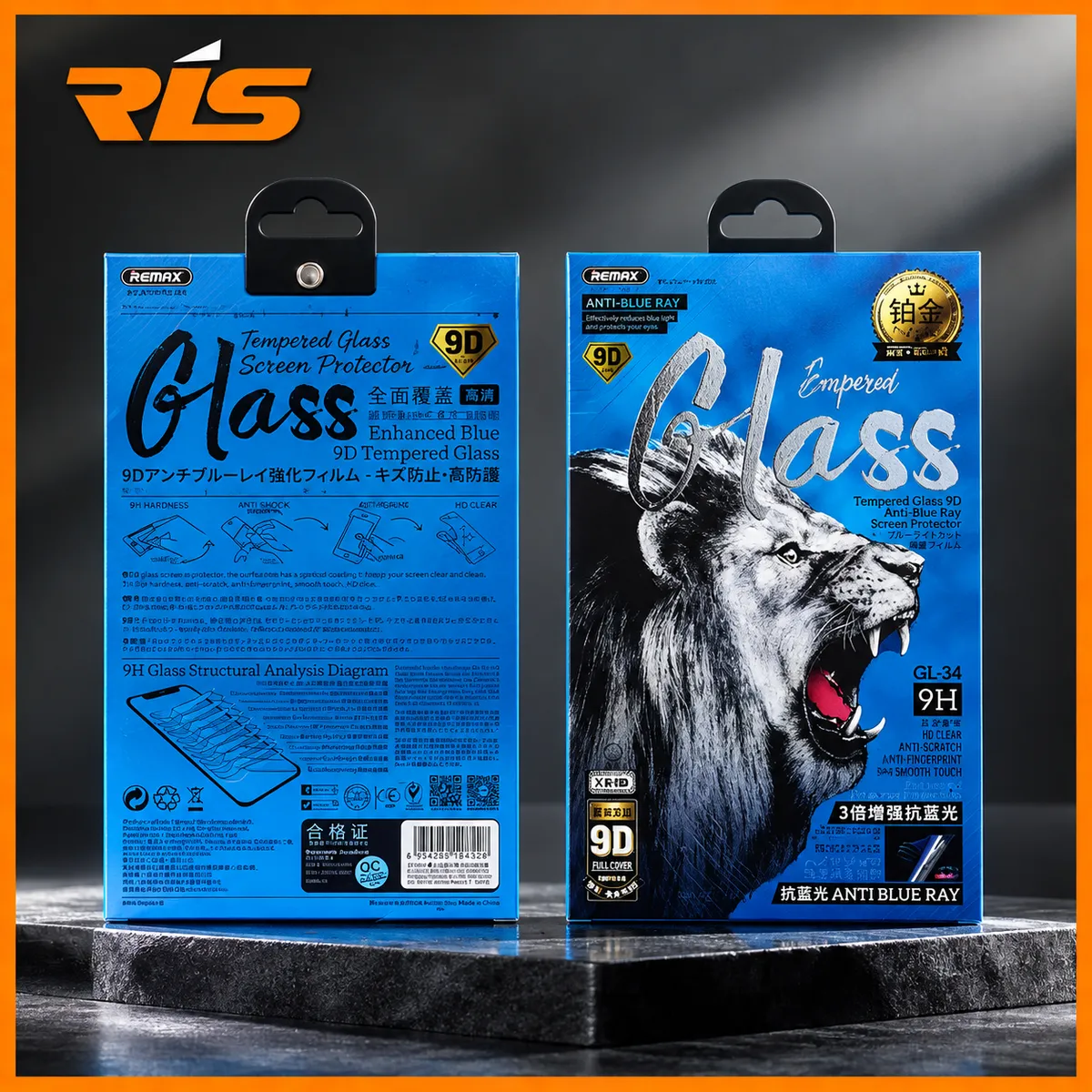 REMAX GL-34 Anti Blue Ray iPhone 11 Series Tempered Glass