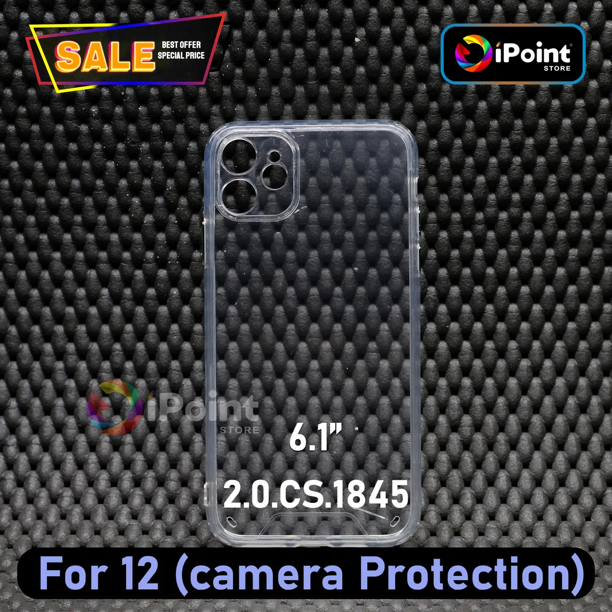 Case iPhone Space Military Drop Test With lens Protect Clear