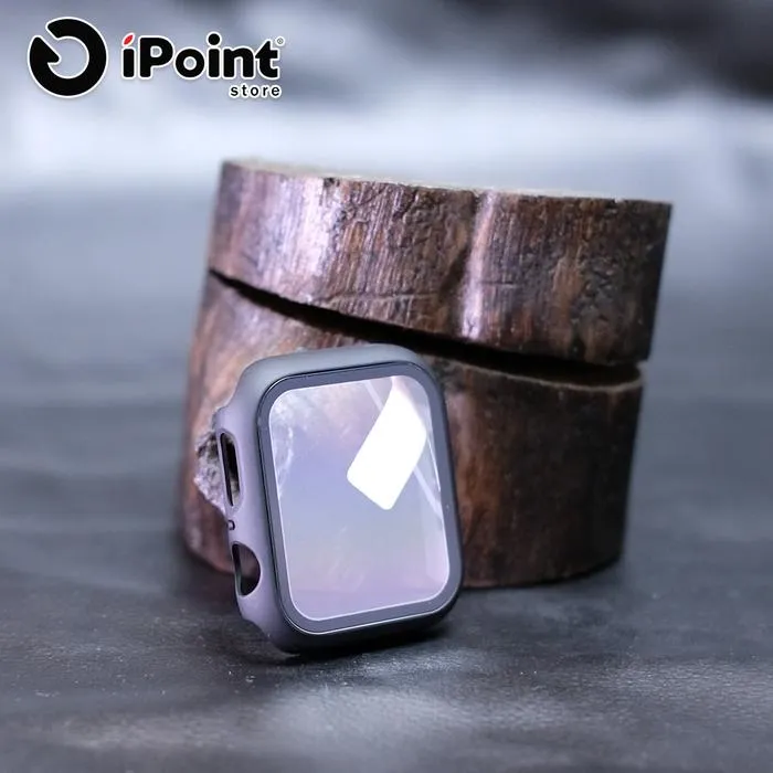 Apple Watch iWatch PC Hard Bumper Tempered Glass Case