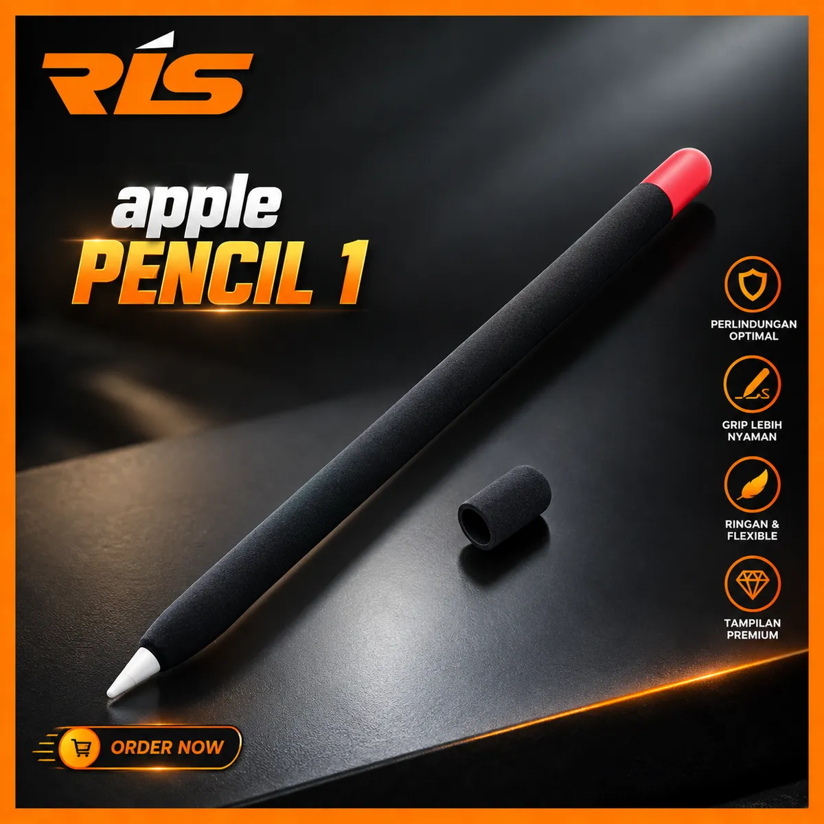 Apple Pencil Gen 1 Silicon Case Sleeve