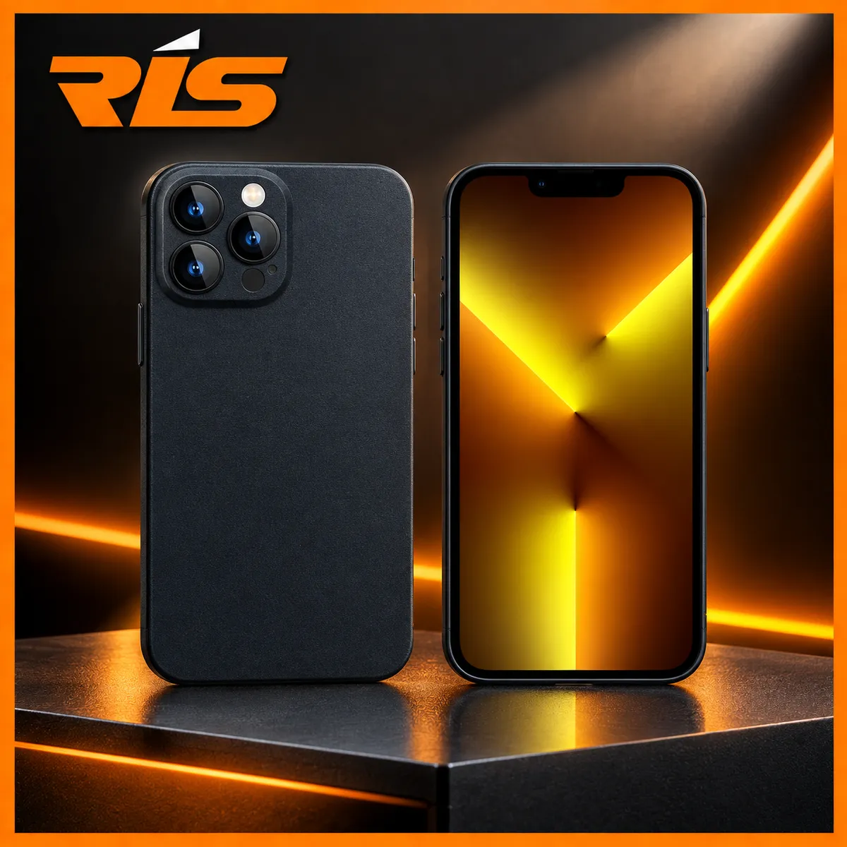 Hardcase Iphone Series Super Tipis Ultra Slim Sandstone Matte Black