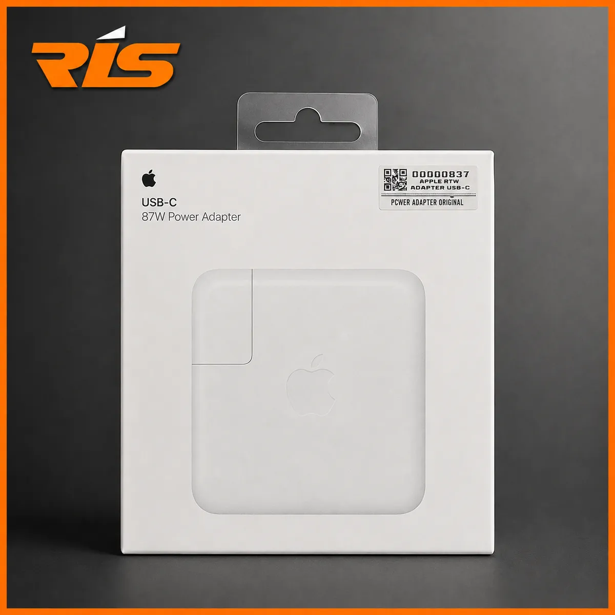 Charger MacBook Pro USB-C 87W Power Adapter Original Type-A Plug — Fast Charging