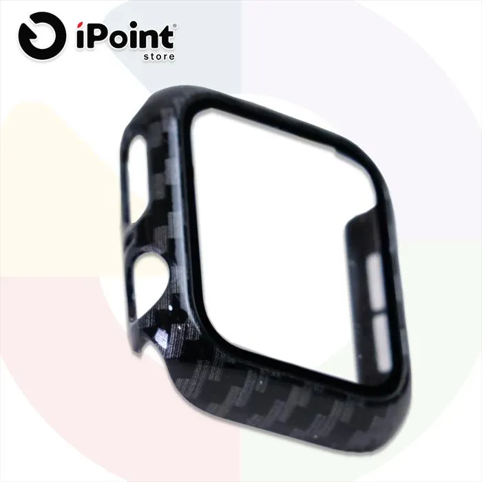Apple Watch iWatch PC Hard Bumper Tempered Glass Case