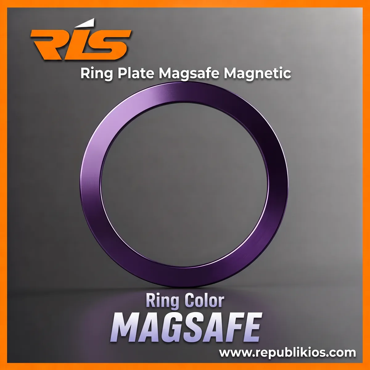 RING PLATE MAGSAFE MAGNETIC FOR IPHONE SAMSUNG HUAWEI