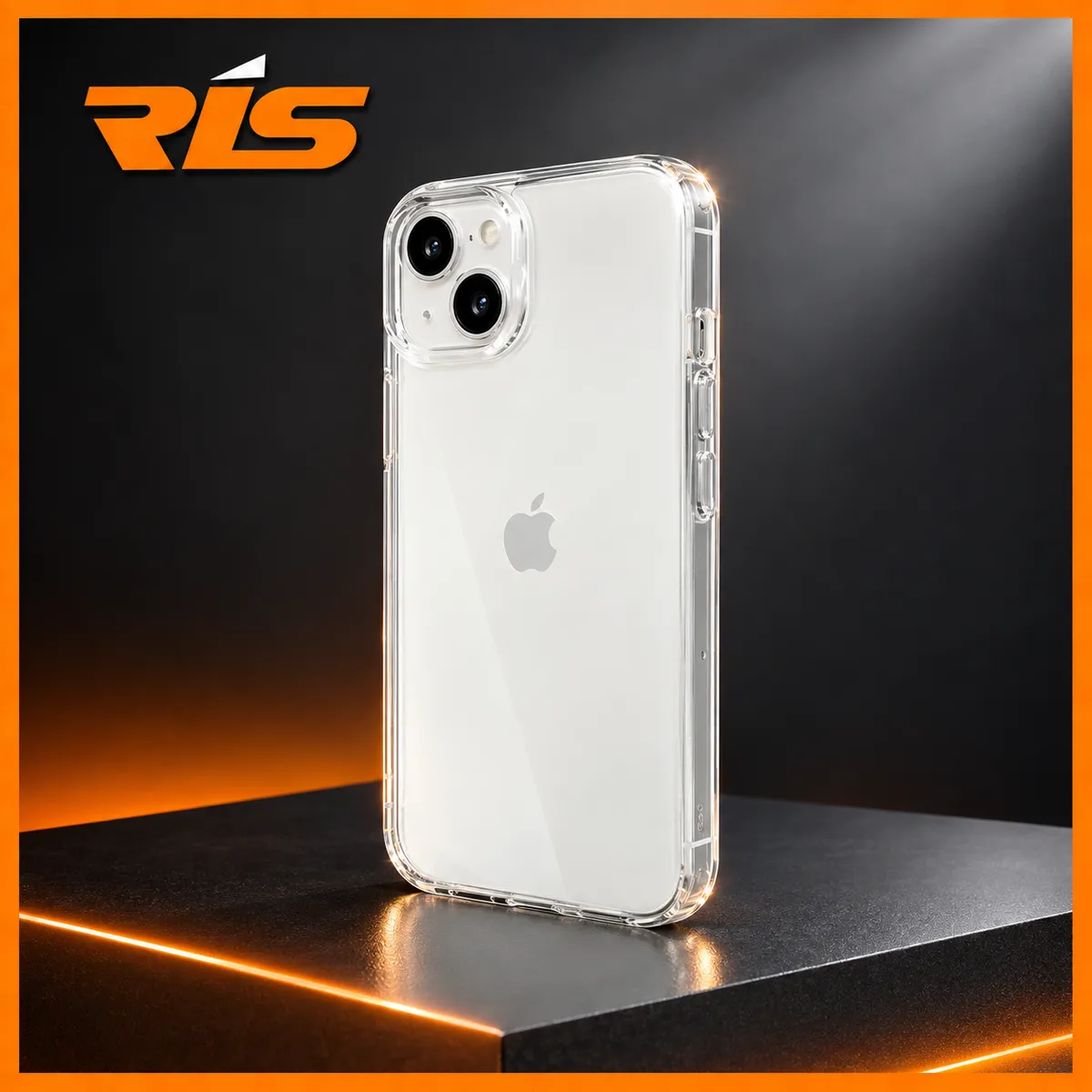 Case iPhone 13 Pro Max Octagoods Dual Frosted Hybrid Matte Clear