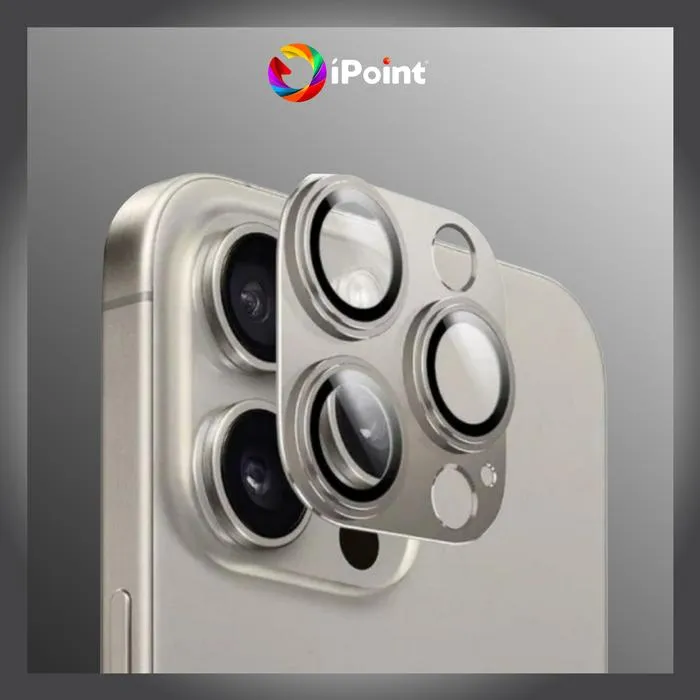 Metal Camera Full Lens Protector For iPhone 15 PRO / 15 PRO MAX
