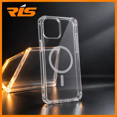 Case iPhone 12 Series Transparant Bening Magnetic Case
