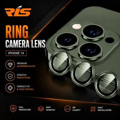 iPhone 13 - 14 Series Ring Anti Gores Lensa Camera Kamera iPhone