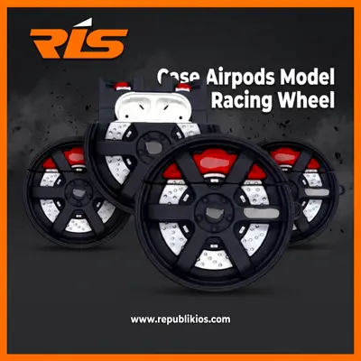 CASE AIRPODS MODEL RACING WHEEL