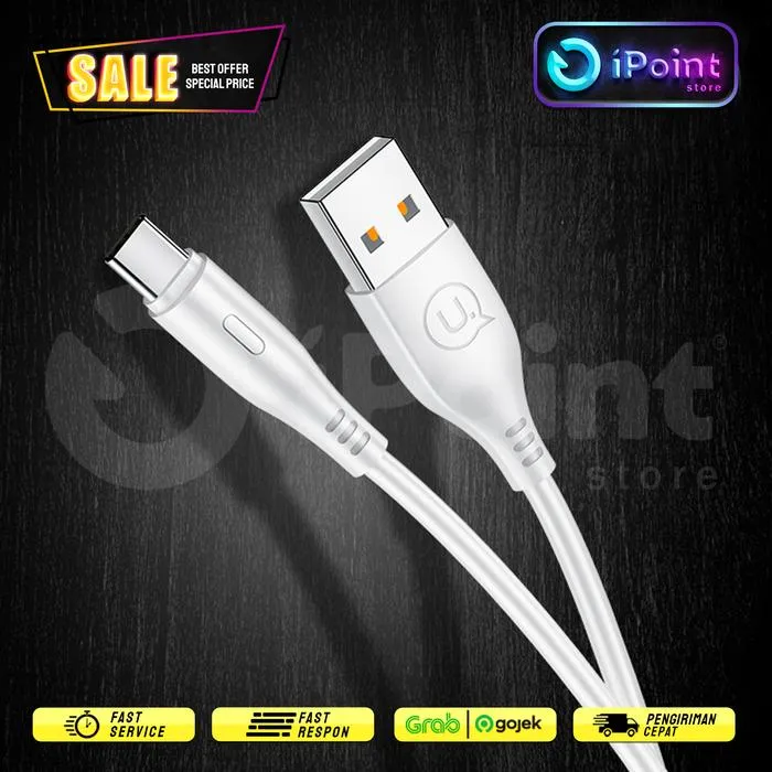 USAMS Kabel USB Type C U18 FAST Charging 10W/2A QC3.0 - SJ267 1M