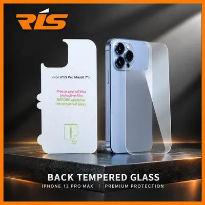 IPHONE 13 SERIES BACKGLASS PROTECTOR HYDROGEL CLEAR