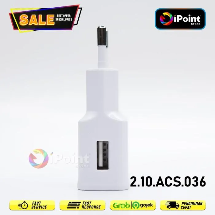 Charger Samsung J5/J7 Prime 1.55A White Micro USB Original 100%