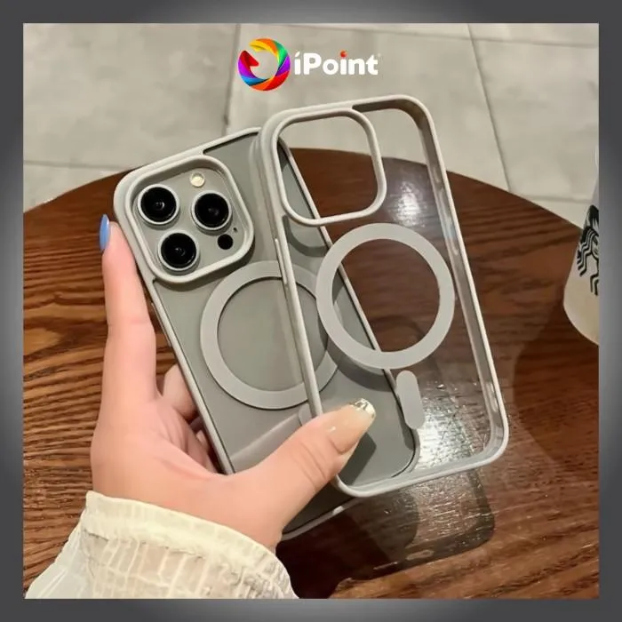 Case Casing For iPhone 15 - 16 Series Neohybrid Magsafe Clear