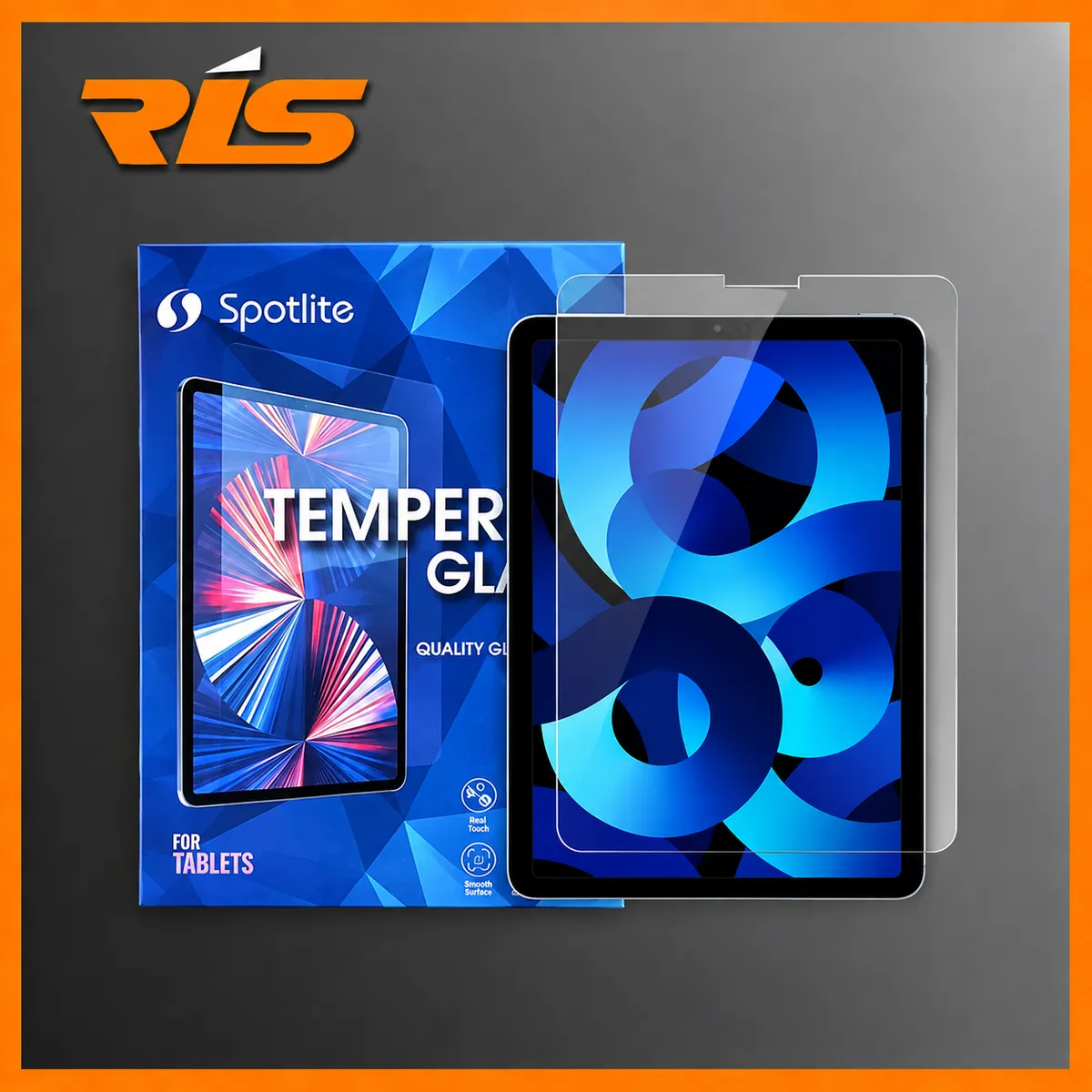 SPOTLITE iPad 2024 Series Full Tempered Glass HD Clear & Clear Matte