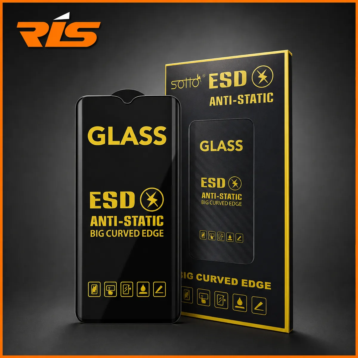 Tempered Glass SOHO Anti Static Clear All iPhone