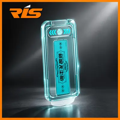 REMAX GL-81 iPhone Tempered Glass with magnetic sticking case (2 Pcs)